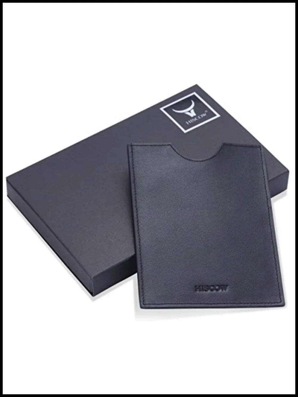 Italian Full-Grain Calfskin Leather Passport Sleeve | RFID Blocking Travel